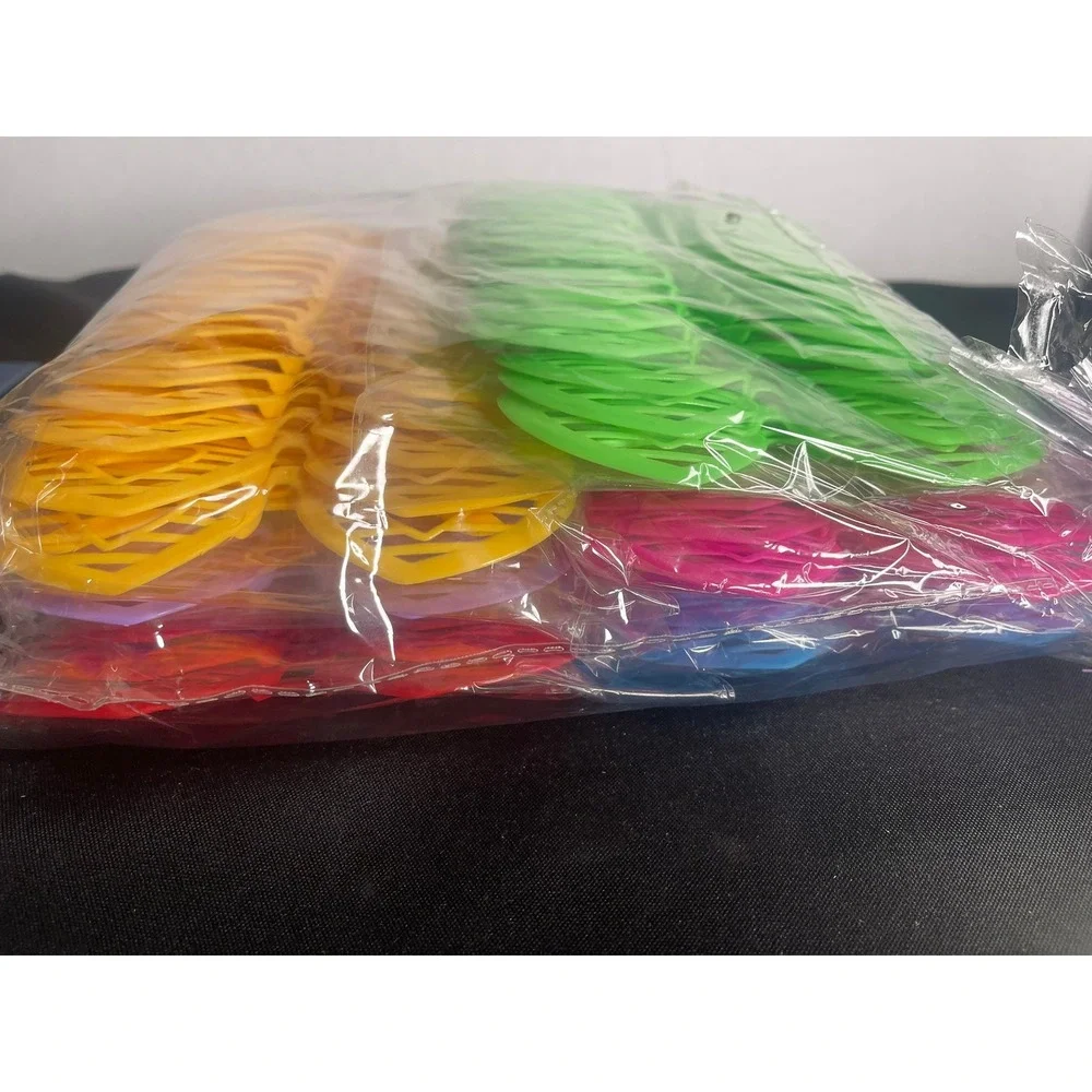 96 Pack Heart Shutter Shades Neon Party Favors Bulk Sunglasses 6 Color Retro 80s